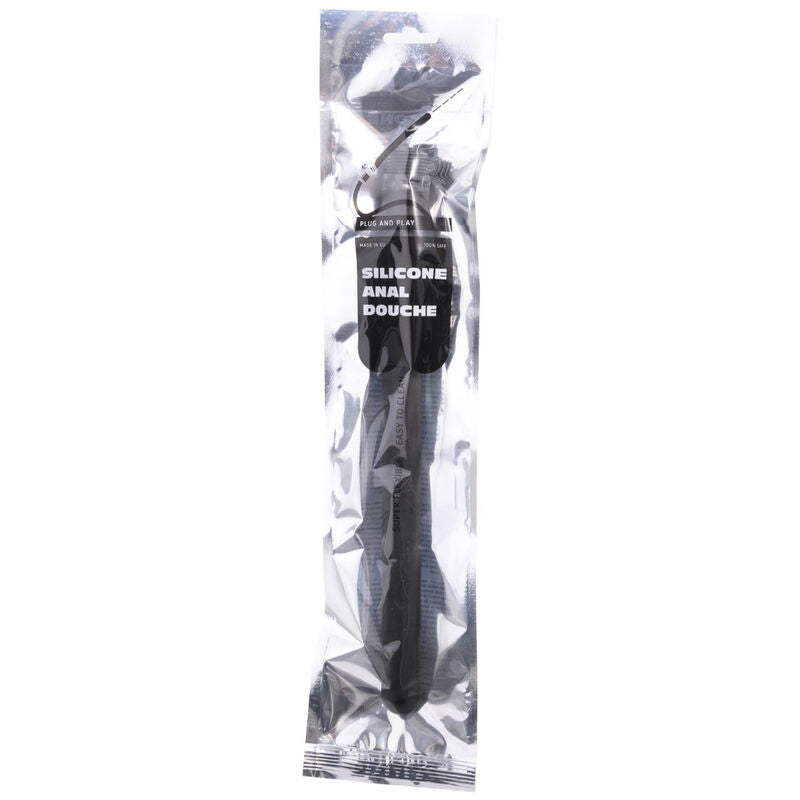 ALL BLACK - PEARL SHOWER ANAL SILICONE 27 CM