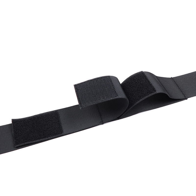 OHMAMA FETISH - HANDCUFFS AND NYLON COLLAR