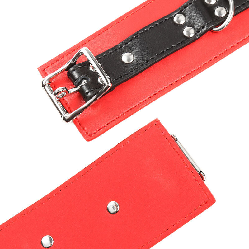 OHMAMA FETISH - WRIST RESTRAINTS WITH LOCK/BUCKLE