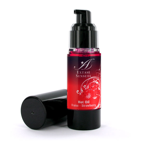 EXTASE SENSUAL - STRAWBERRY WARM-STIMULATING OIL 30 ML
