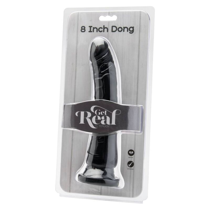 GET REAL - DONG 20.5CM BLACK