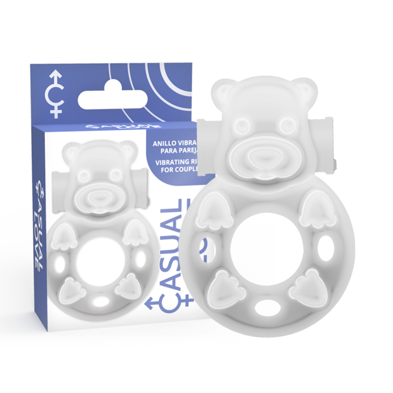 CASUAL LOVE - 26 TRANSPARENT SHIELD VIBRATOR RINGS