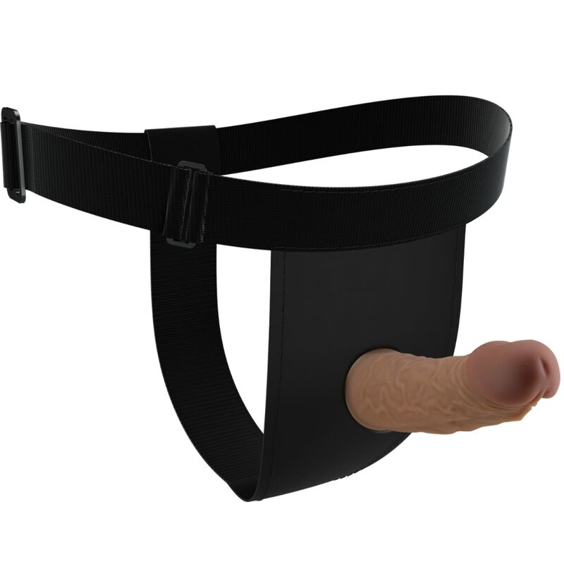 PRETTY LOVE - HARNESS BRIEFS WITH DIDLO INCLUDED
