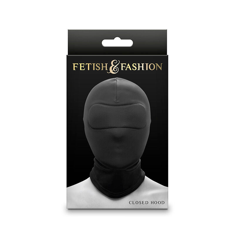 NS NOVELTIES - FETISH & FASHION CLOSED MASK NYLON BLACK