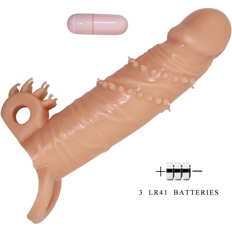 PRETTY LOVE - CONNOR PENIS SLEEVE + CLITORAL TIMULATOR MEAT
