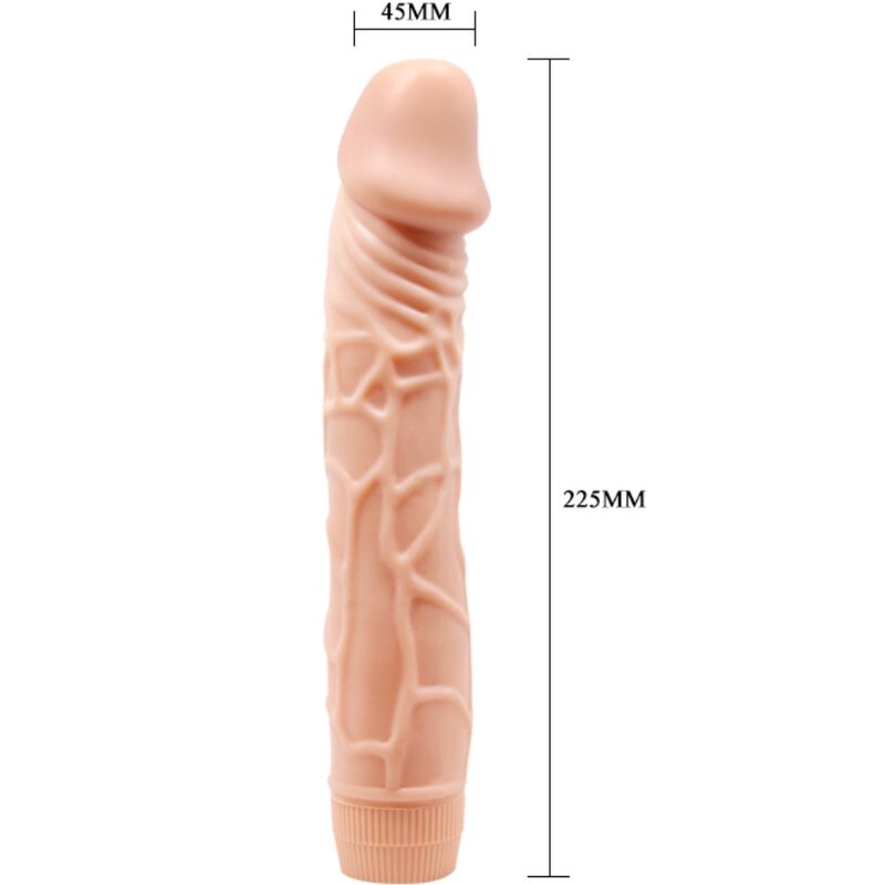 BAILE - BOB REALISTIC VIBRATOR 22.5 CM SKIN COLOR