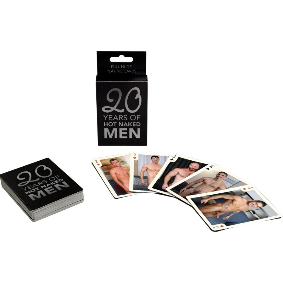 KHEPER GAMES - COMPLETELY NAKED MEN PLAYING CARDS