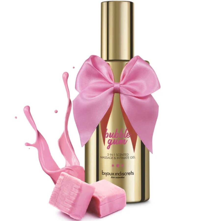 BIJOUX - BUBBLE GUM 2·IN·1 FRAGRANT MASSAGE & INTIMATE GEL 100 ML