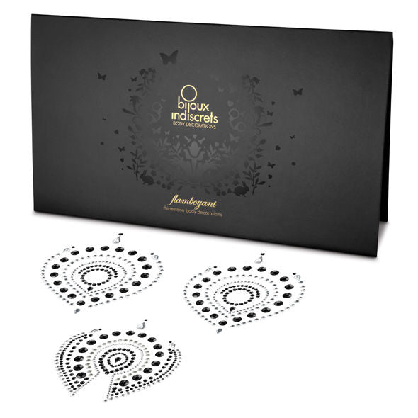 BIJOUX - INDISCRETS EXTRAVAGANT BLACK-SILVER