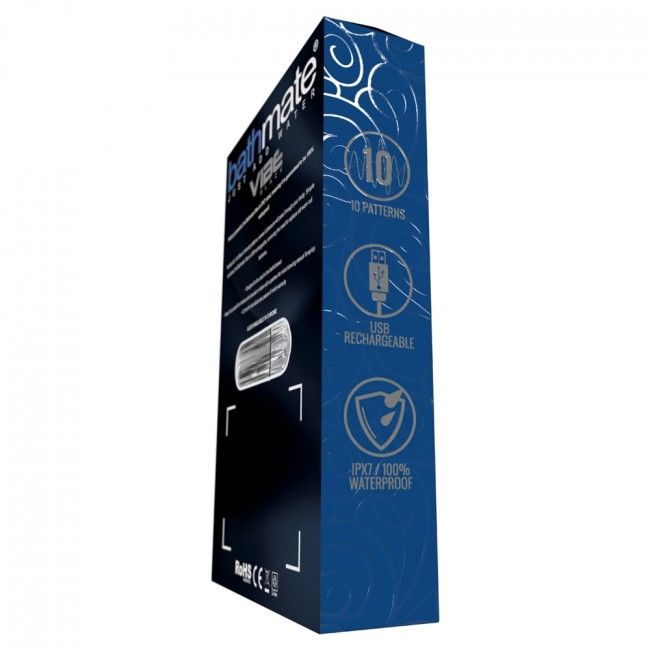 BATHMATE - VIBE VIBRATORY BALL SILVER