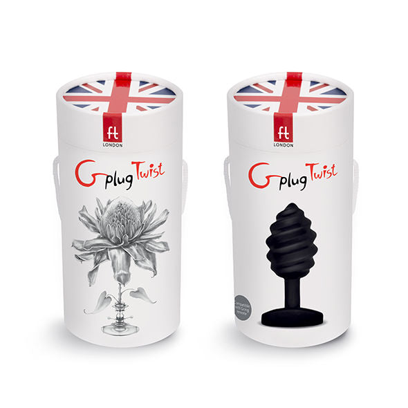 G-VIBE - PLUG TWIST WITH VIBRATION BLACK