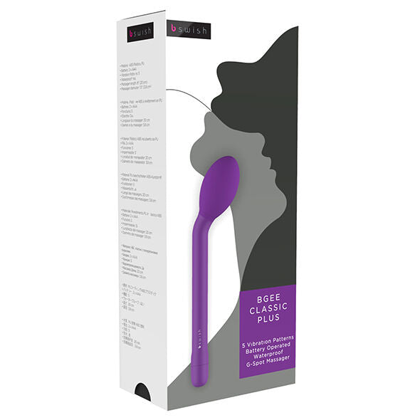 B SWISH - BGEE CLASSIC PLUS PURPLE MASSAGER