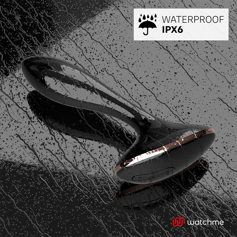 ANBIGUO - WATCHME VIBRATOR WITH REMOTE CONTROL ANAL PLUG NETWORKED