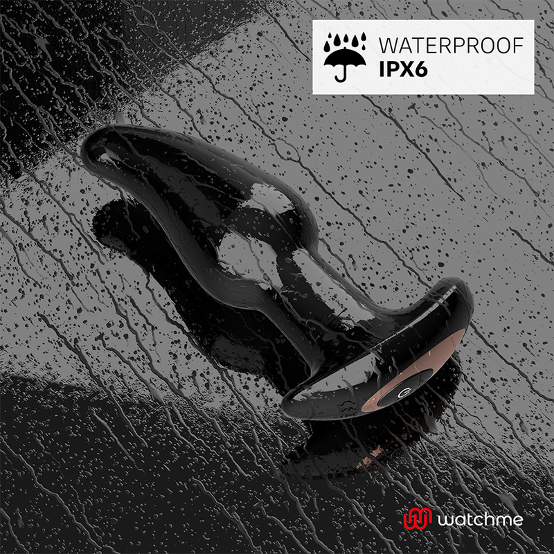 ANBIGUO - WATCHME REMOTE CONTROL VIBRATOR WITH ROTATING BEADS ANAL AMADEUS