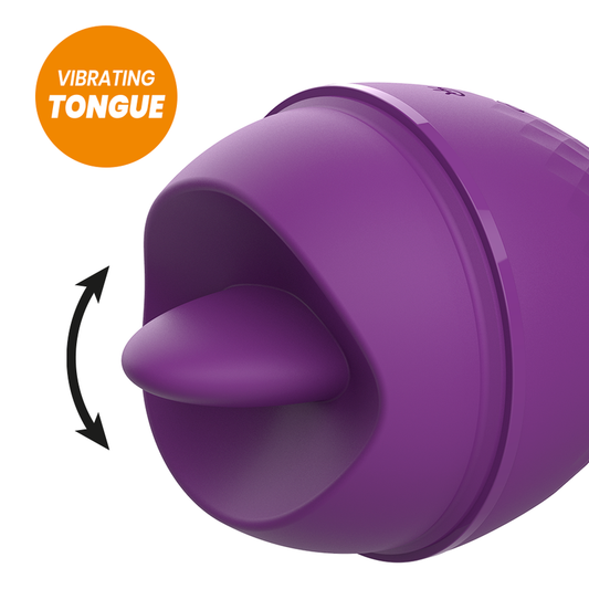 REVOLUTION - REWOLINGO VIBRATOR WITH TONGUE