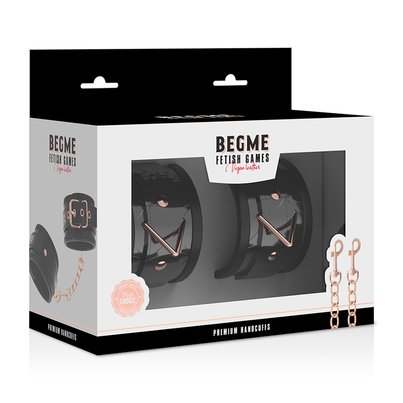 BEGME - BLACK EDITION PREMIUM HANDCUFFS