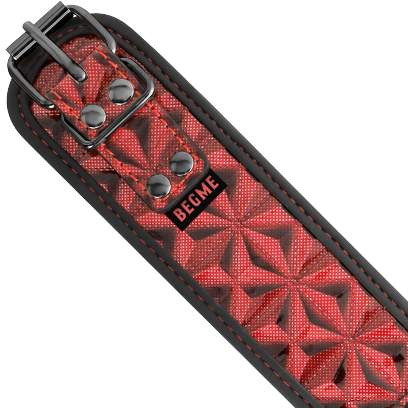 BEGME - RED EDITION PREMIUM VEGAN LEATHER NECK STRAP WITH NEOPRENE LINING