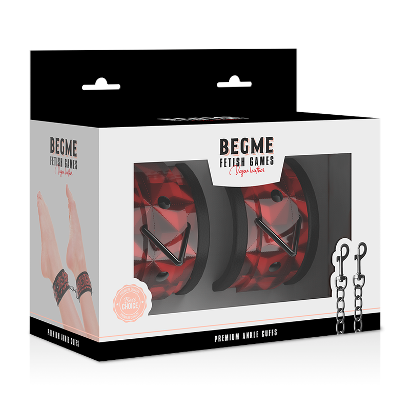 BEGME - RED EDITION PREMIUM ANKLE SUPPORTS WITH NEOPRENE LINING