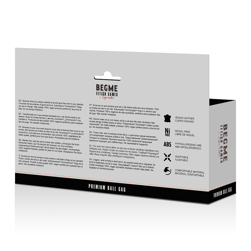 BEGME - RED EDITION VEGAN LEATHER