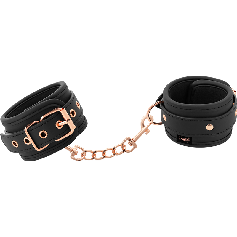 COQUETTE CHIC DESIRE - FANTASY HANDCUFFS MADE OF VEGAN LEATHER WITH NOPRENE LINING