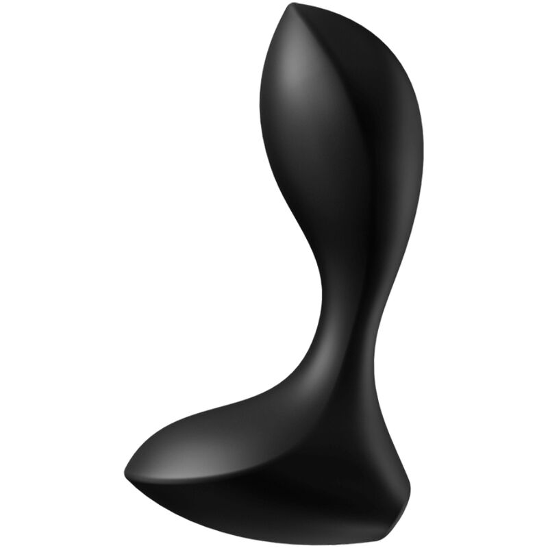 SATISFYER - BACKDOOR LOVER RED ANAL VIBRATOR PLUG BLACK