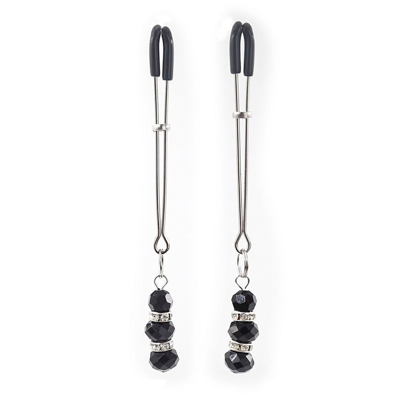 OHMAMA FETISH - NIPPLE CLIPS with Crystal Stones