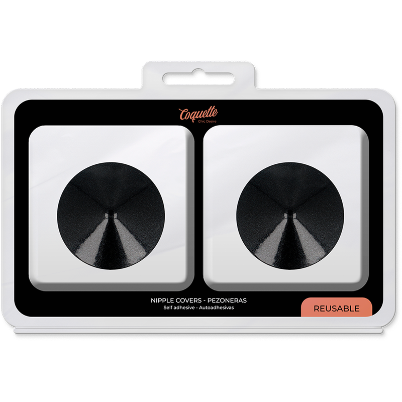 COQUETTE CHIC DESIRE - NIPPLE COVER WITH BLACK CIRCLES