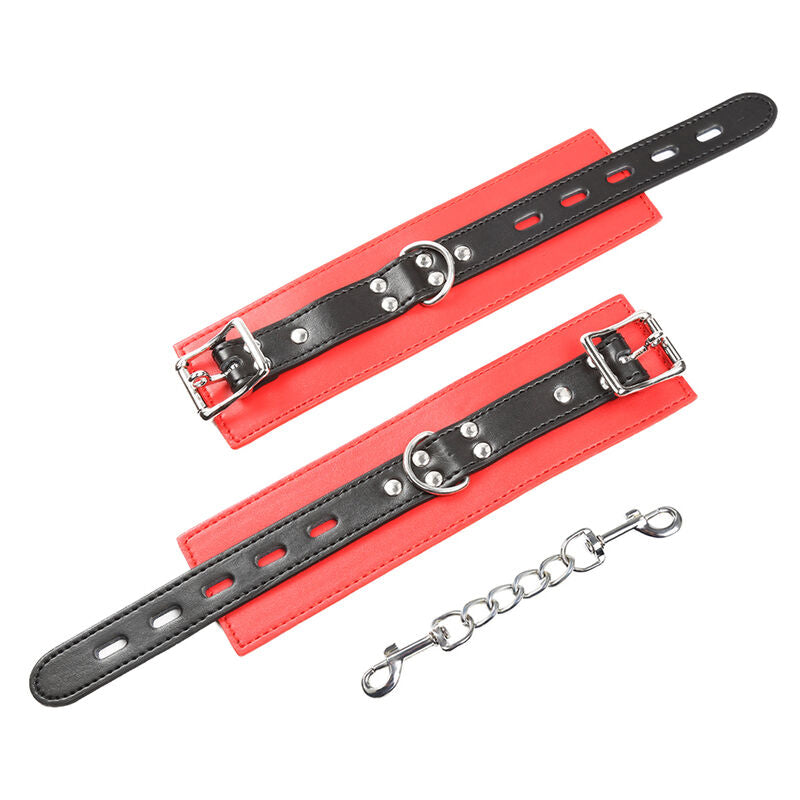 OHMAMA FETISH - WRIST RESTRAINTS WITH LOCK/BUCKLE