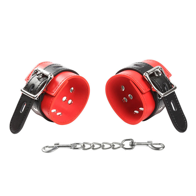 OHMAMA FETISH - WRIST RESTRAINTS WITH LOCK/BUCKLE