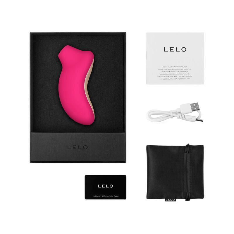 LELO - CLITORIS STIMULATOR SONA 2 CRUISE CHERRY