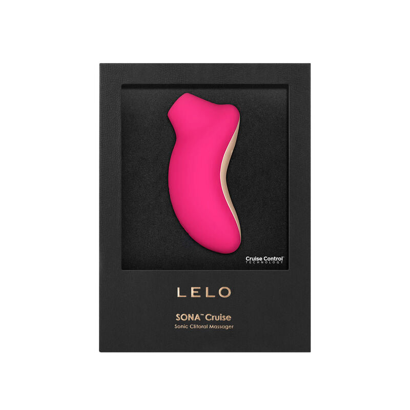 LELO - CLITORIS STIMULATOR SONA 2 CRUISE CHERRY