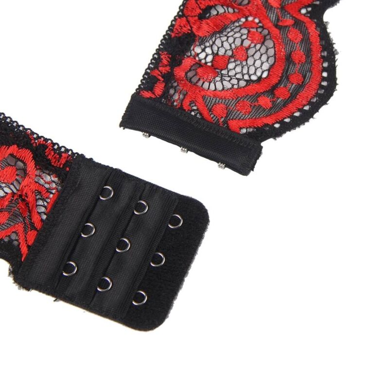 SUBBLIME - TWO-PIECE SET LACE TOP AND PANTIES L/XL