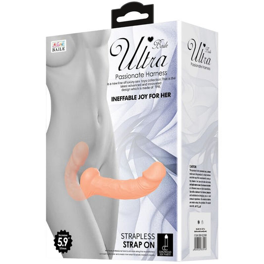 BAILE - ULTRA PASSIONATE STRAP DILDO WITH STRAP, WITHOUT SUPPORT