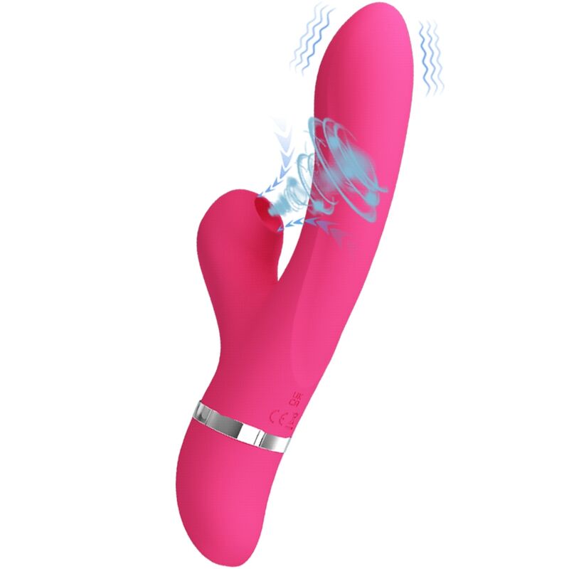 PRETTY LOVE - WILLOW RABBIT VIBRATOR AND SUCTION