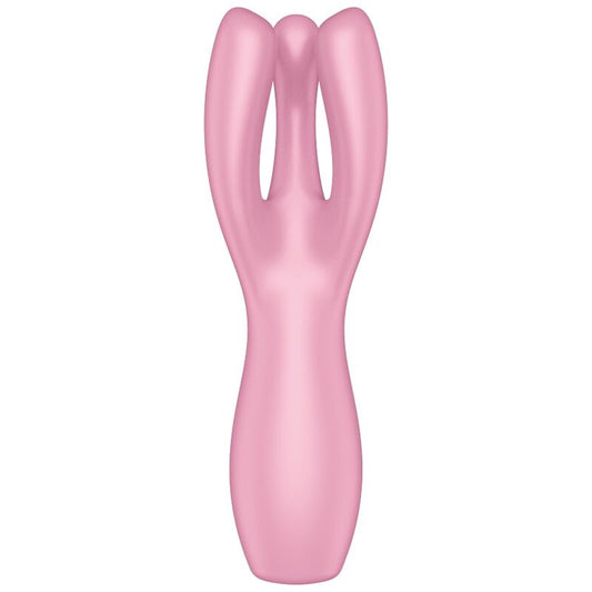 SATISFYER - THREESOME 3 VIBRATOR PINK