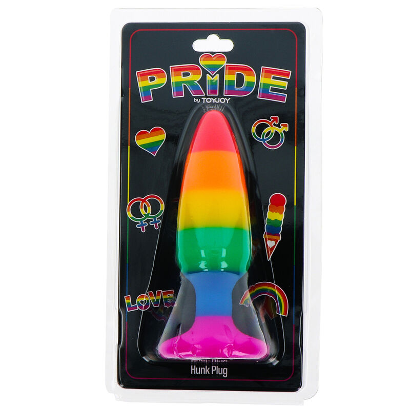 PRIDE - LGBT FLAG PLUG HUNK 10.5CM