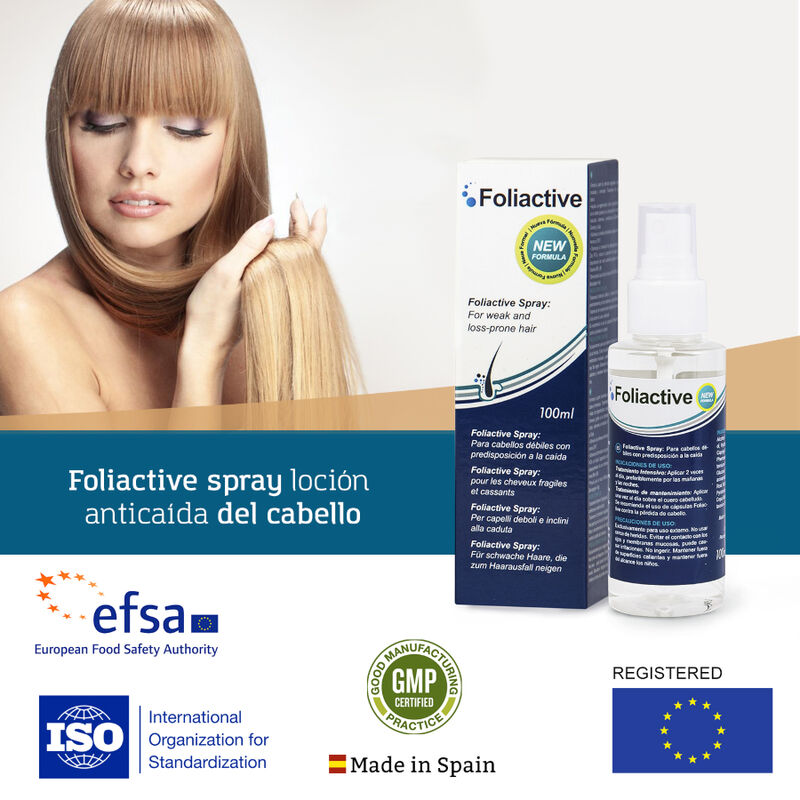 500 COSMETICS - FOLIATIVE SPRAY. SPRAY TO PREVENT HAIR LOSS AND STIMULATE GROWTH