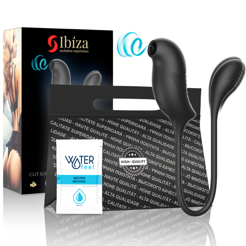 IBIZA - MAGIC CLITORAL SUCTION AND VIBRATION STIMULATOR