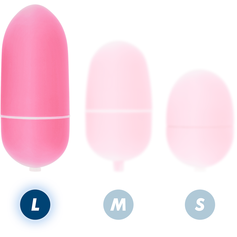 ONLINE - REMOTE CONTROL VIBRANT EGG L PINK