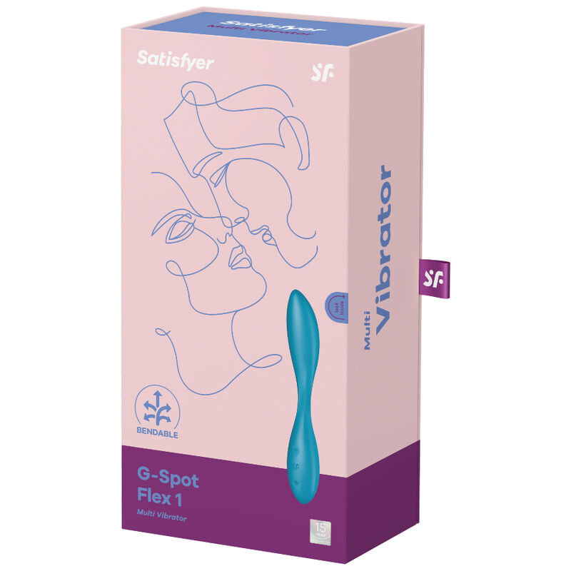 SATISFYER - G-SPOT FLEX 1 MULTIVIBRATOR BLUE