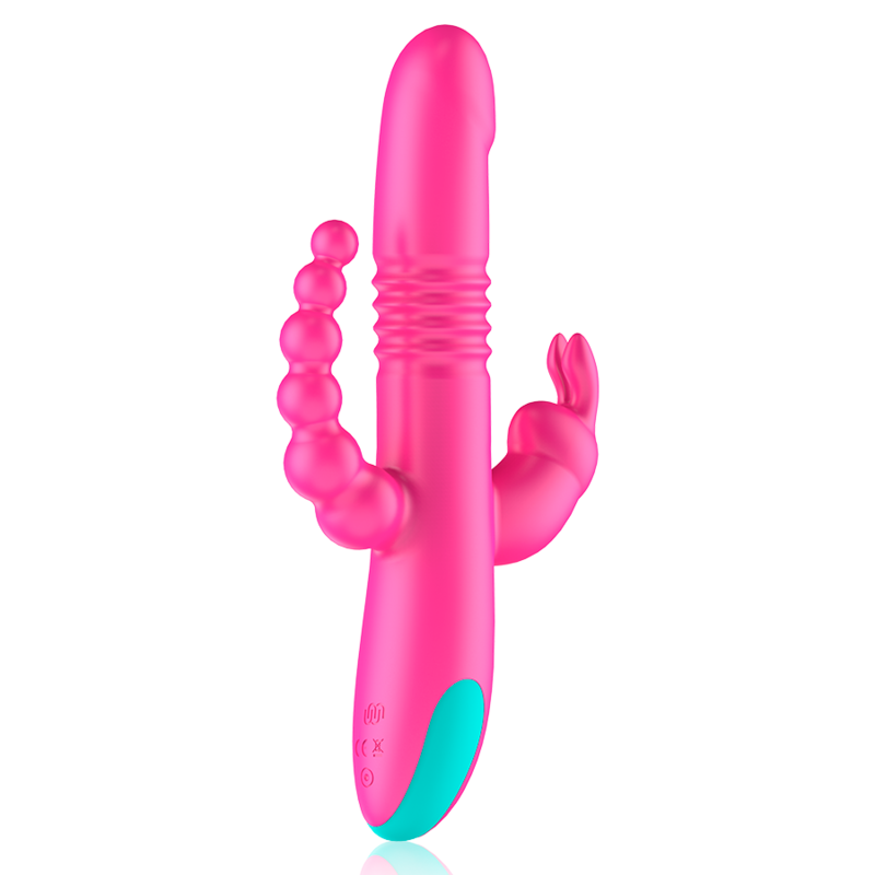 HAPPY LOKY - DONALD TRIPLE STIMULATION: ANAL, G-SPOT &amp; CLITORAL WATCHME WIRELESS TECHNOLOGY COMPATIBLE