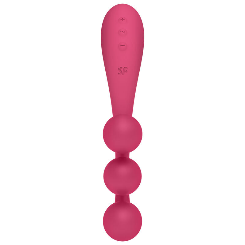 SATISFYER - TRI BALL 1 MULTIVIBRATOR RED