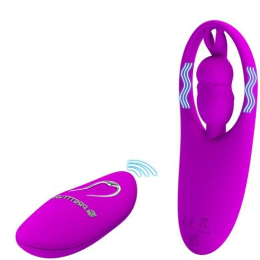 PRETTY LOVE - WILD RABBIT PANTY STIMULATOR WITH REMOTE CONTROL LILATRIC