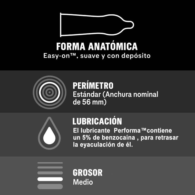 DUREX - EXTENDED PLEASURE DELAYS 12 UNITS