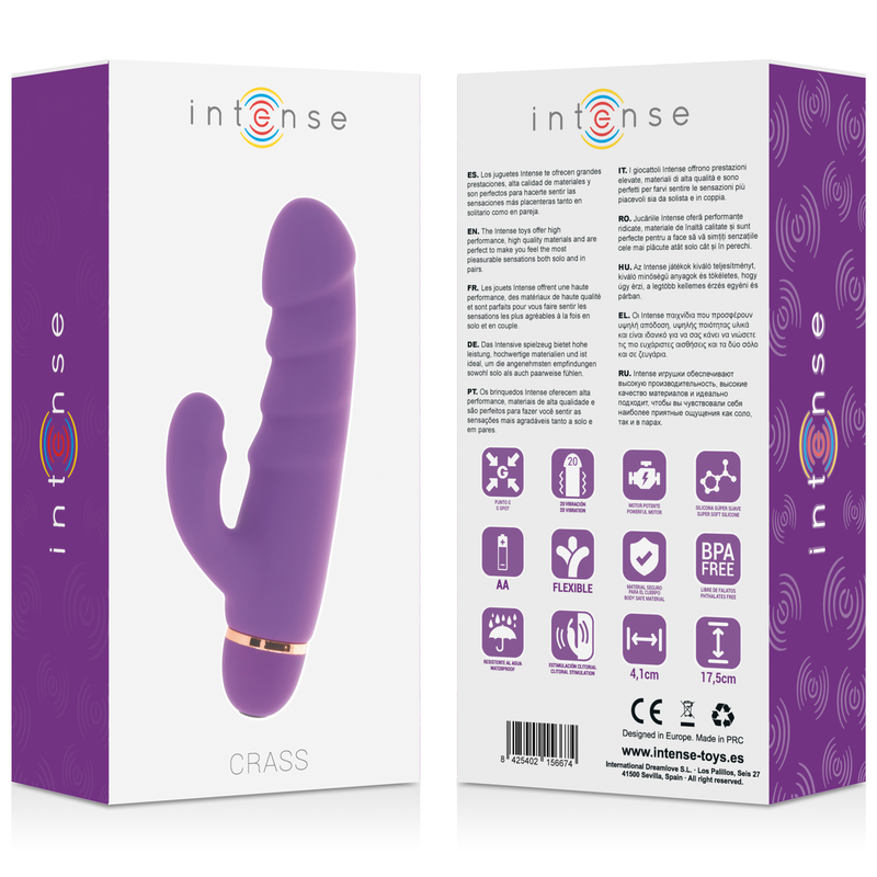 INTENSE - KRAS 20 SPEEDS SILICONE LILENDS