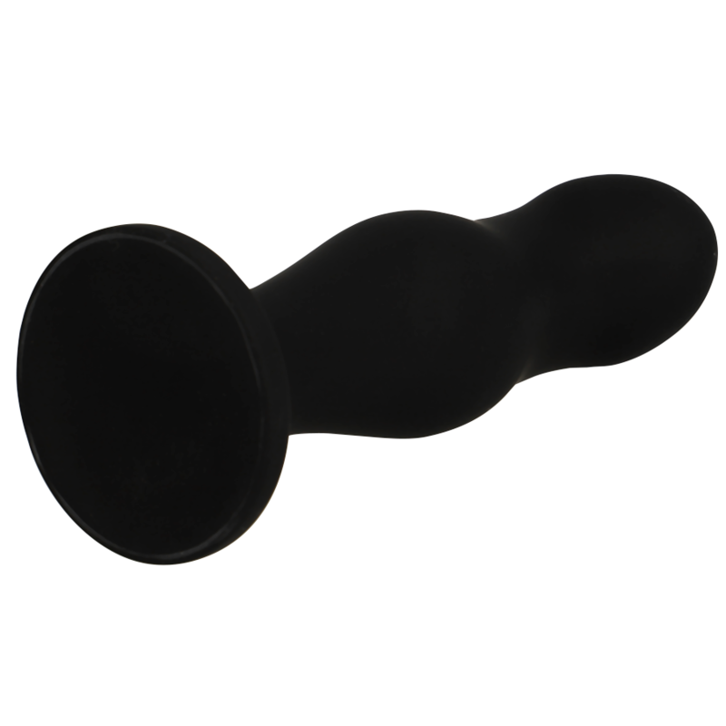 BLACK&amp;SILVER - SEAN PLUG ANAL PREMIUM SILICONE BLACK