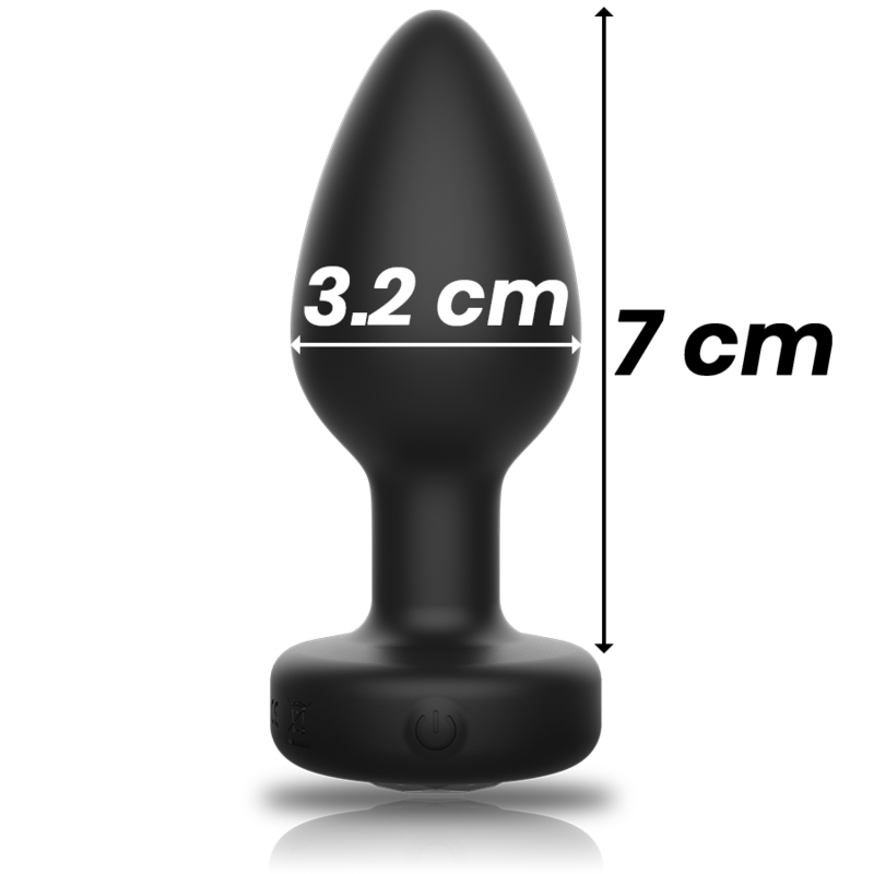 IBIZA - ANAL PLUG WITH REMOTE CONTROL, SIZE M