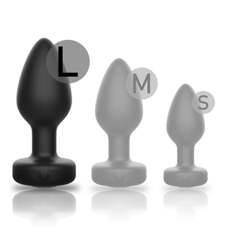 IBIZA - ANAL PLUG WITH REMOTE CONTROL, SIZE L