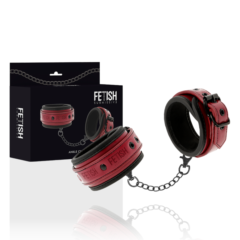 FETISH SUBMISSIVE DARK ROOM - ANCHOVIES MADE OF VEGAN LEATHER WITH NEOPRENE LINING