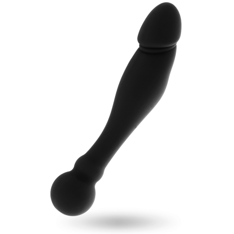 BLACK&amp;SILVER - KARL G-SPOT Stimulating Dildo 18 cm